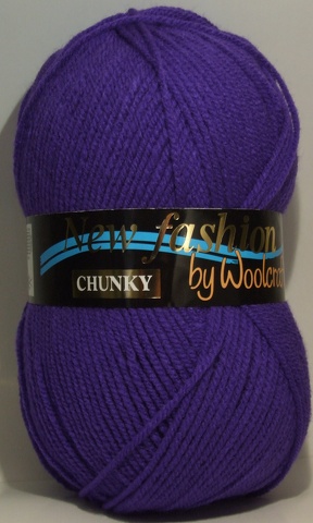 New Fashion Chunky Yarn 10 x 100g Balls Imperial - Click Image to Close